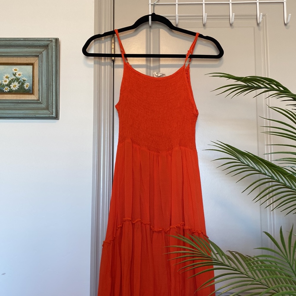 Women’s Smocked Maxi Dress